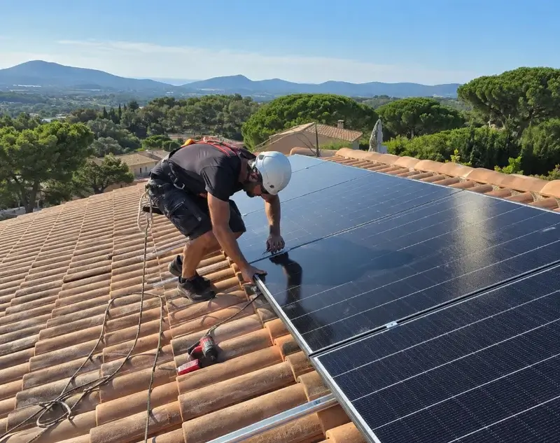 Installateur panneaux solaires Fougueyrolles — pose photovoltaïque sur toiture