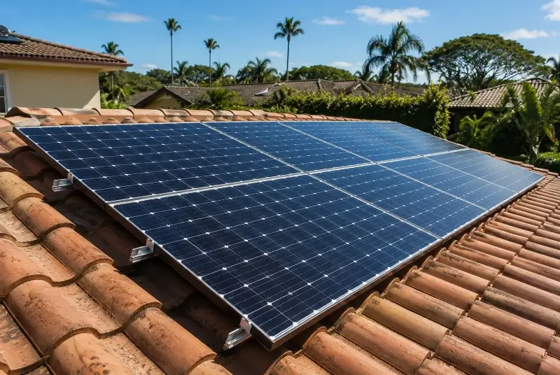Installation de panneaux solaires à Fougueyrolles